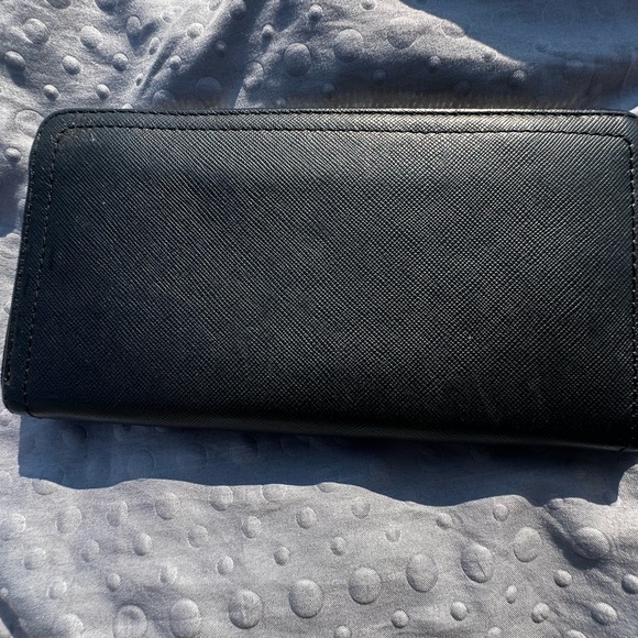 Leather Zip Around Wallet - Picture 7 of 12